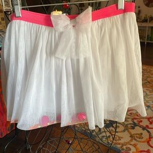 🆓🆓🆓FREE W/ PURCHASE 🆓🆓🆓Pink and White Lace Skirt/Tutu